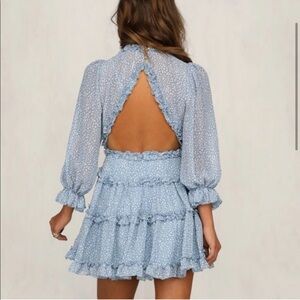 Backless Boho Dress